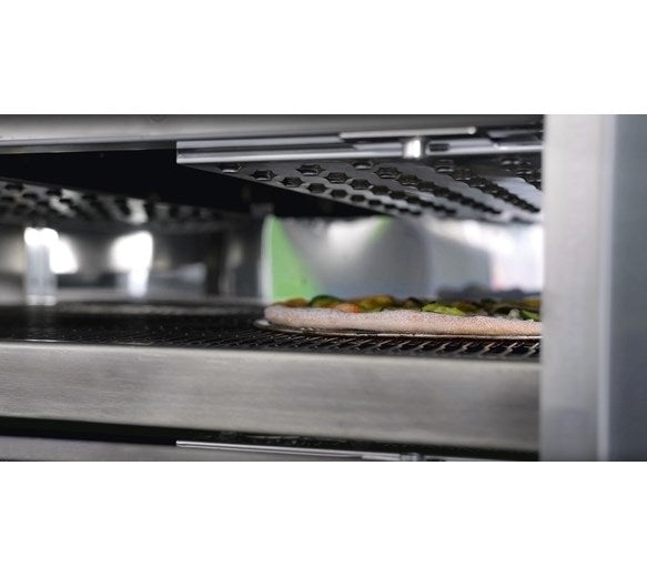KINN 20 inch Belt Natural Gas Conveyor Pizza Oven C/50  Including Free Stand