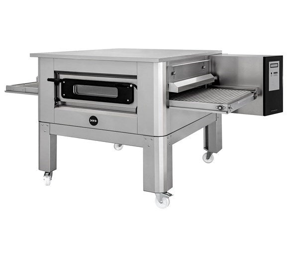 KINN 26" Belt Natural Gas Conveyor Pizza Oven With Free Stand