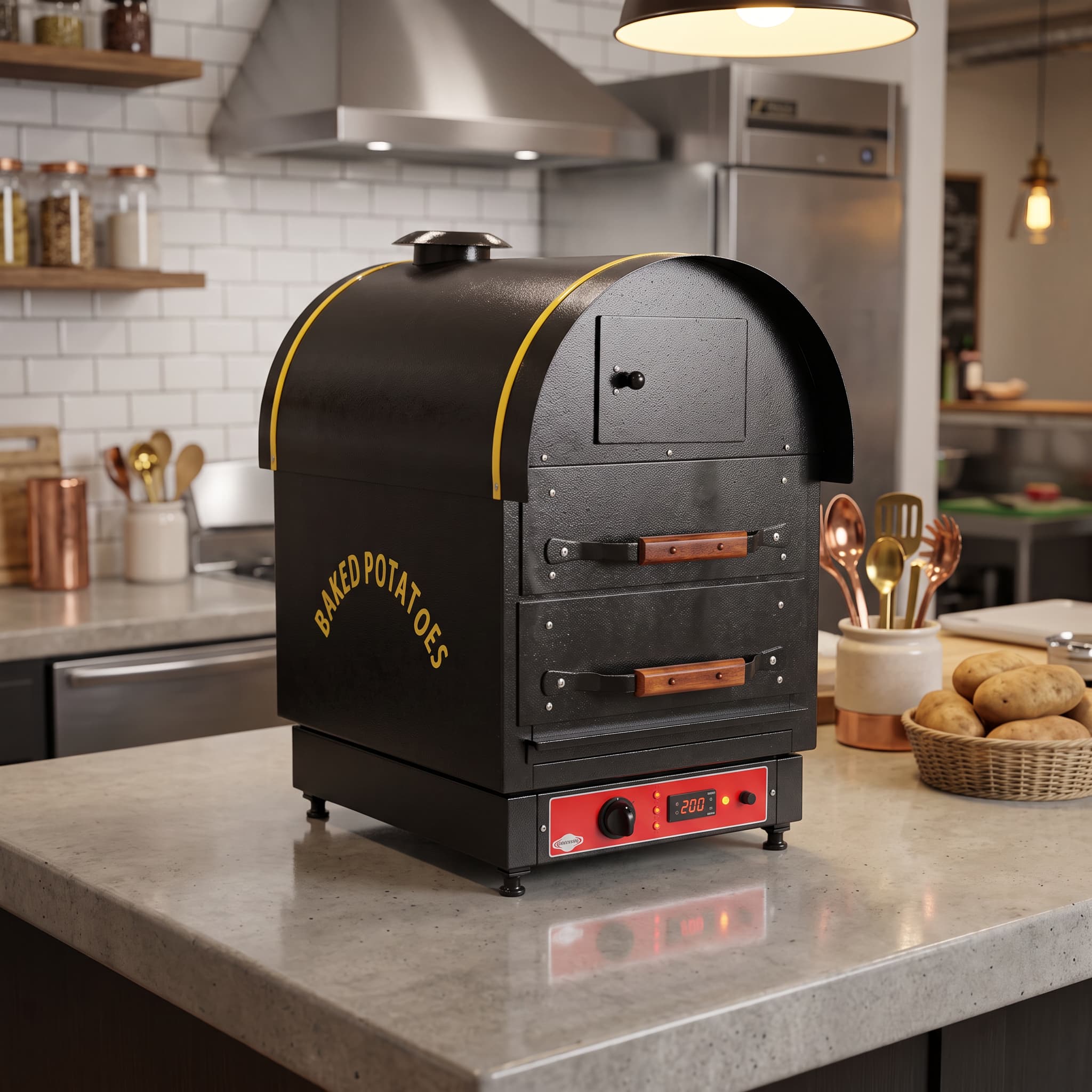 Contender Traditional Potato Baking Oven – Fresh Baked Potatoes & Heated Display