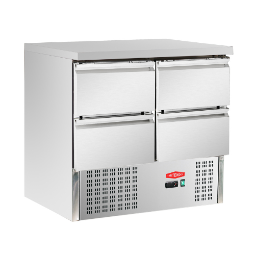 Contender 4 Drawer Refrigerated Prep Counter