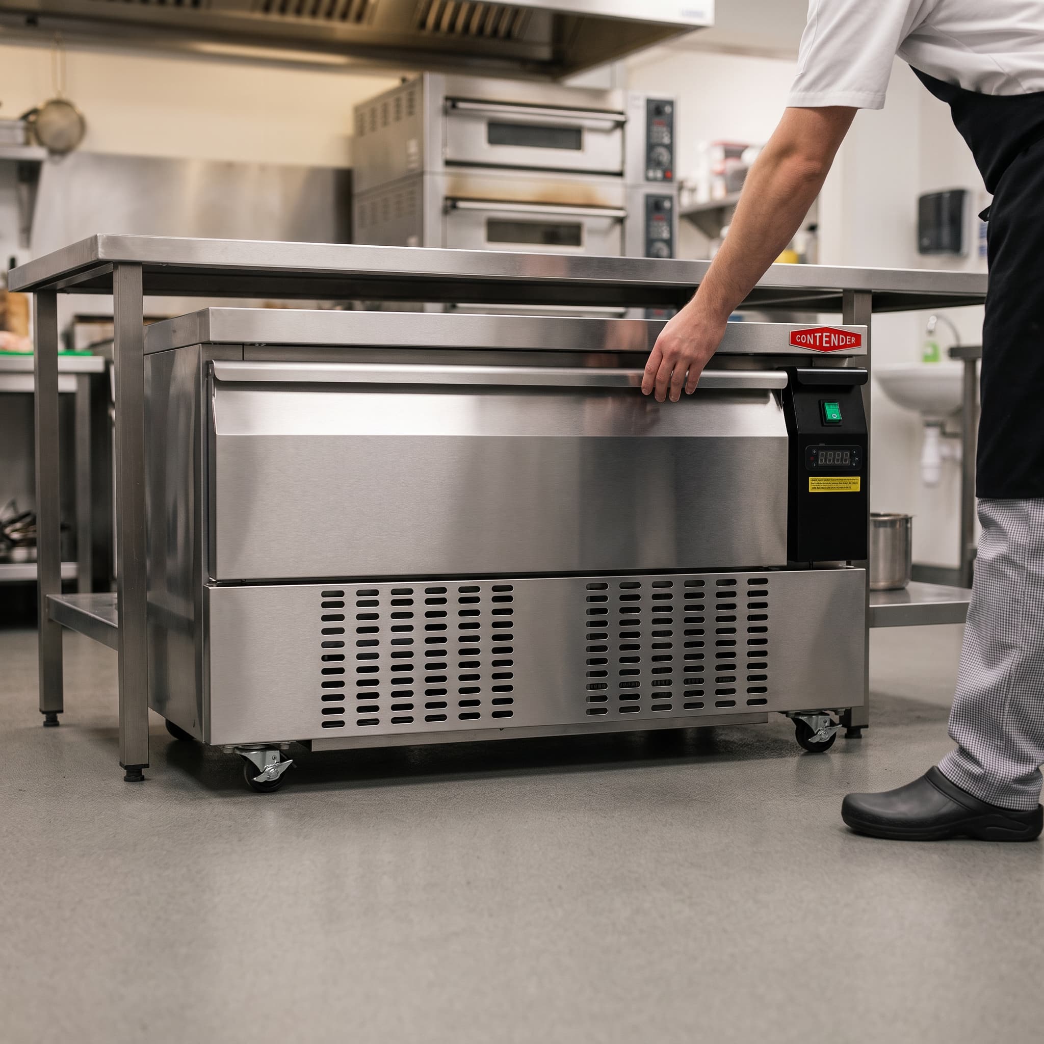 Contender Dual Temperature, 900L Single Drawer Fridge and Freezer - Commercial Cold Storage