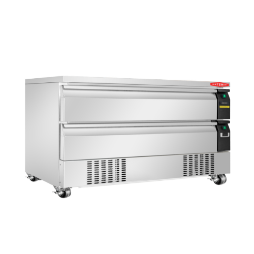 Contender Dual Temperature, 1200L Double Drawer Fridge and Freezer - Reliable Chilled Storage