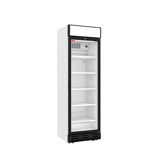 Contender 367L Single Door Commercial Glass Door Display Fridge – Chilled Drinks & Food Display