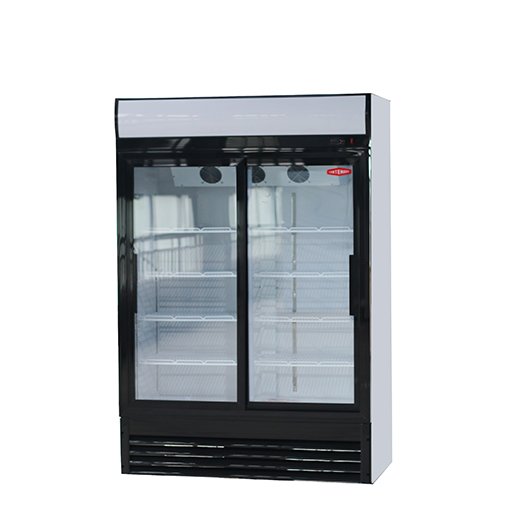 Contender 908L Sliding Glass Door Display Fridge