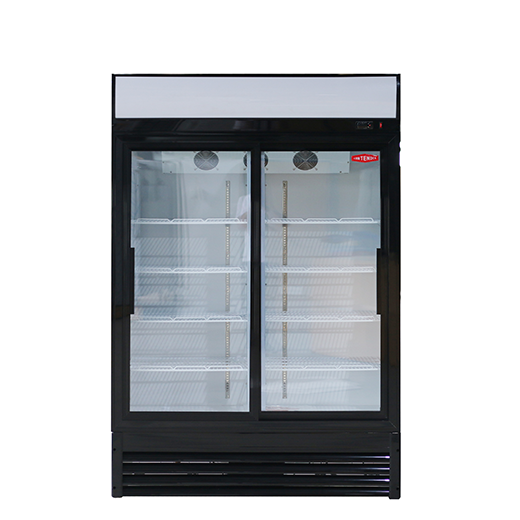 Contender 908L Sliding Glass Door Display Fridge