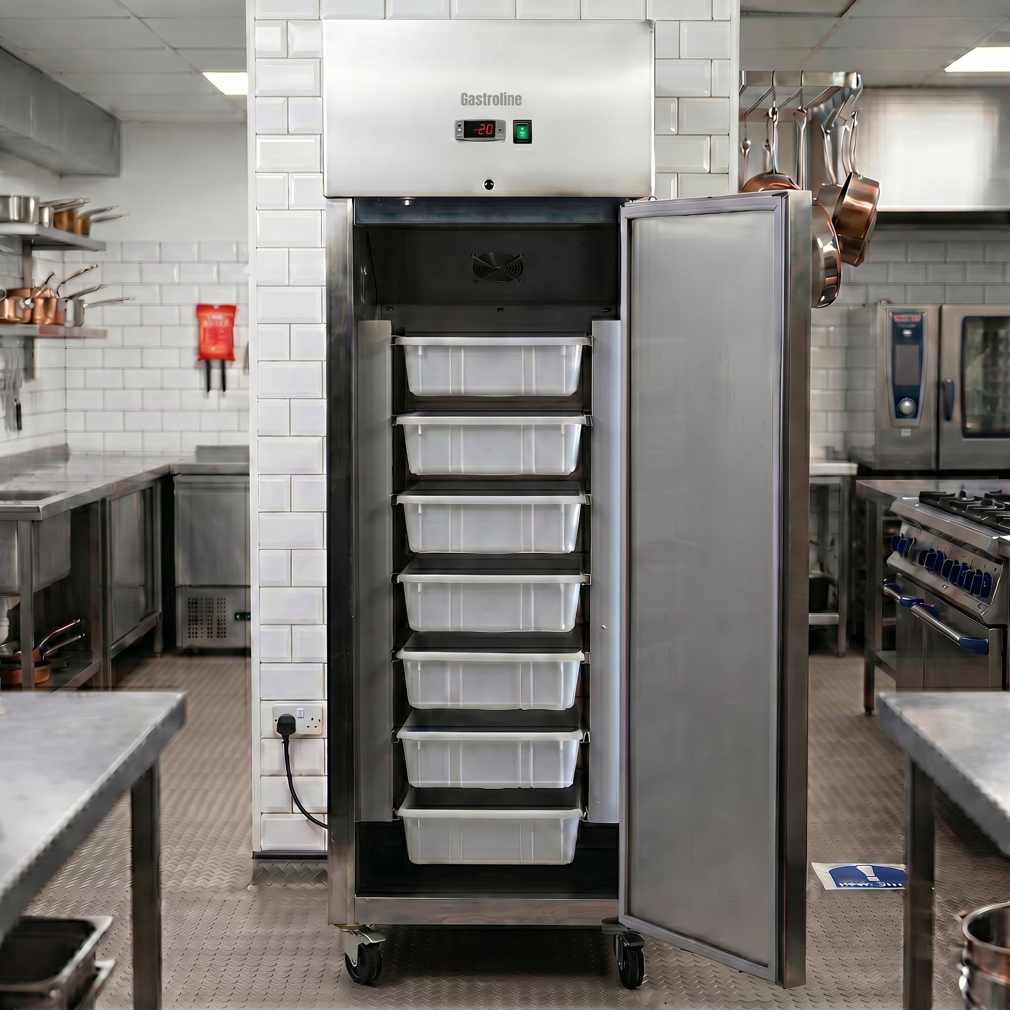 Premium Contender Fish Fridge bundle with 7 FREE storage trays 600L Capacity