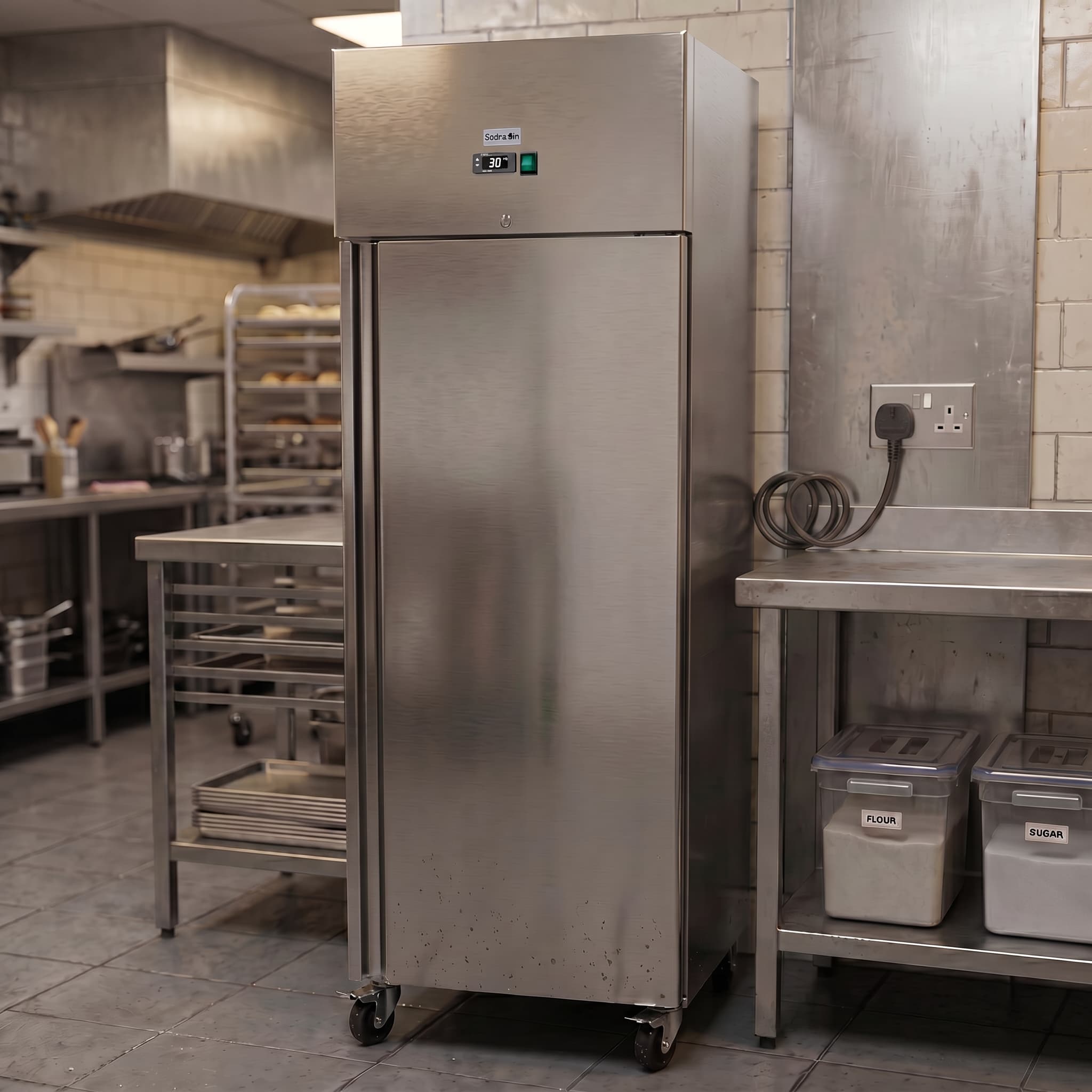 Contender 550L Single Door Upright Refrigerator – Large Capacity Commercial Fridge