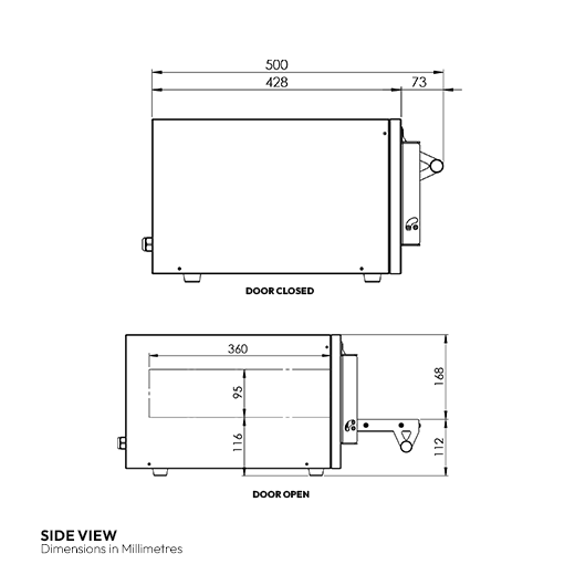 Contender Basic 2-40 Twin Deck Electric Pizza Oven