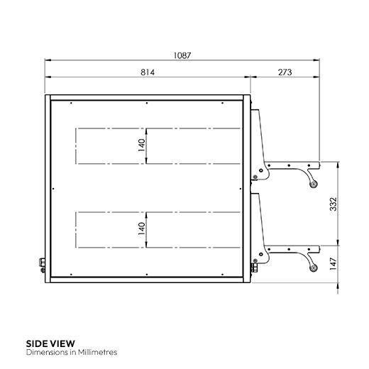 Contender Twin Deck Single Phase Pizza Oven - 8 x 13"