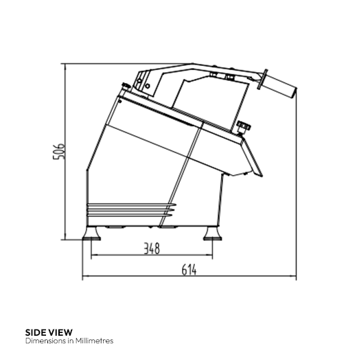 Quattro Veg Prep Machine With 5 FREE Disks Commercial Model
