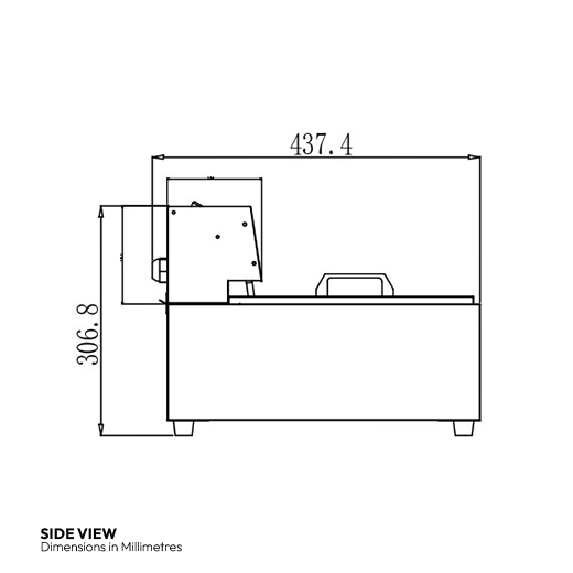 Quattro 2 x 9 Litre Twin Tank Commercial Electric Fryer