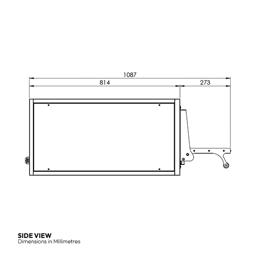 Contender Single Deck Electric Pizza Oven - 4 x 13"