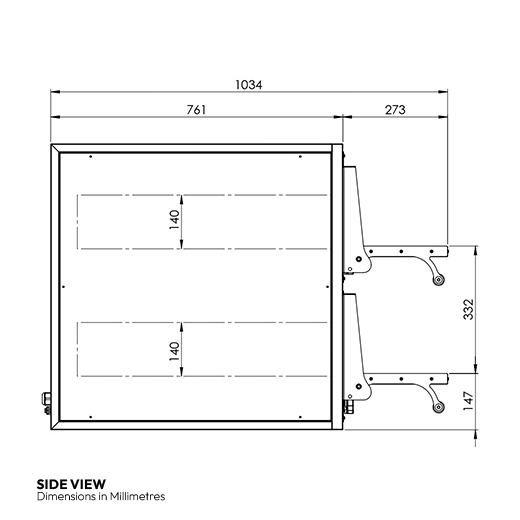 Contender Twin Deck 3 Phase Pizza Oven - 8 x 13"