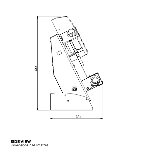 Contender Dough Roller - Pizza Former. 30cm - 12 Inch