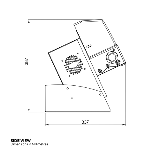 Contender Single Dough Roller - Pizza Former. 30cm - 12 Inch