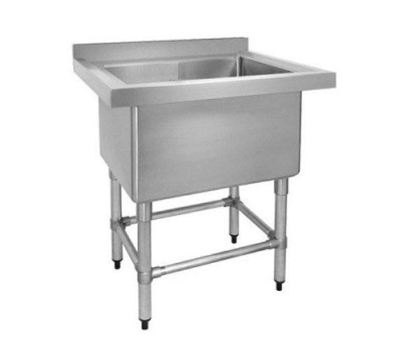 Quattro Single Bowl Stainless Steel Pot Wash Sink – Built for the Toughest Kitchen Clean-Ups