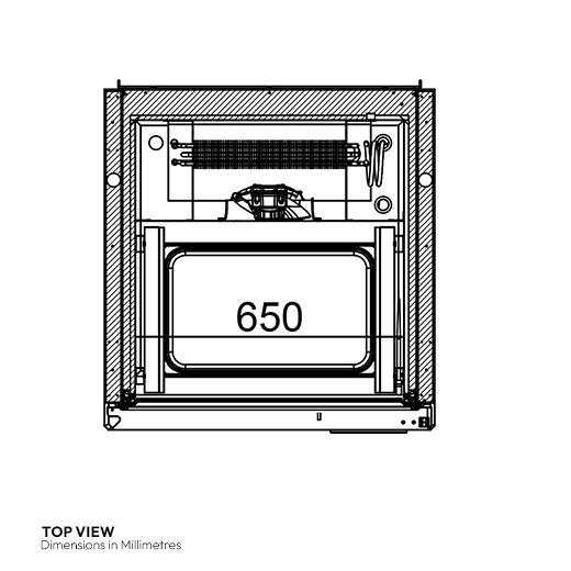 Contender 3 x 1-1 GN Size Blast Chiller 12kg . Shock Freezer 8kg