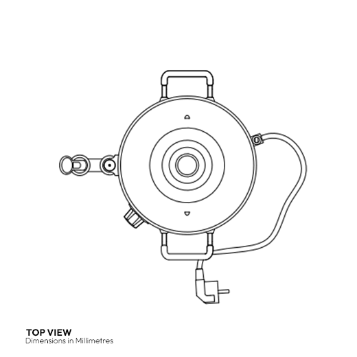 Quattro Manual Fill 10 Litre Hot Water Boiler