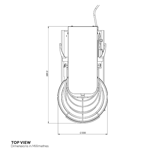 Contender Dough Mixer With Lift Up Lid & Removable 10 Litre - 8kg Bowl