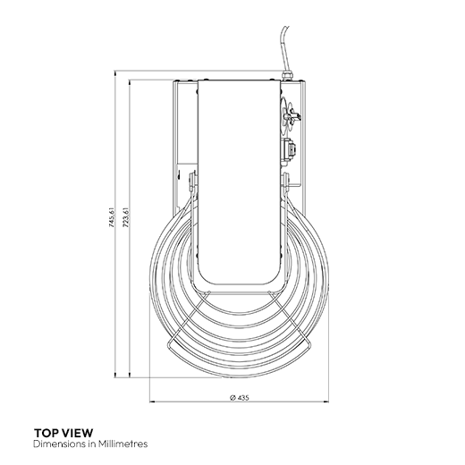 Contender H20 Twin Speed Spiral Dough Mixer - 32 Litre - 24kg - 3 Phase