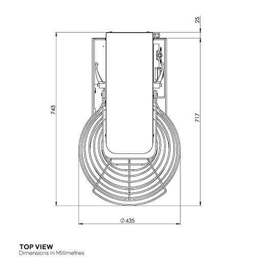Contender Spiral Dough Mixer 32 Litre - 24kg - Lift Up Lid & Removable Bowl