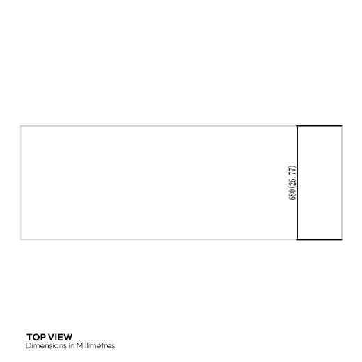 Gastroline 537L Commercial Chest Freezer With Stainless Steel Lid