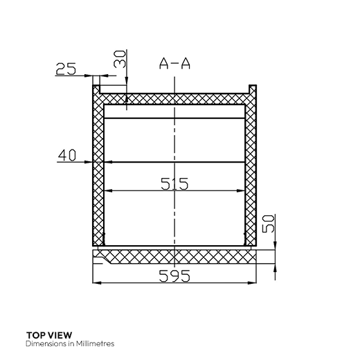 Contender 410L Slimline Single Door Upright Refrigerator