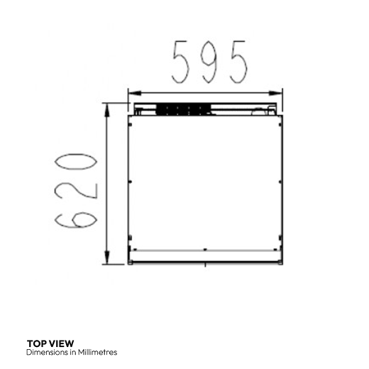 Contender 367L Commercial Glass Door Display Fridge