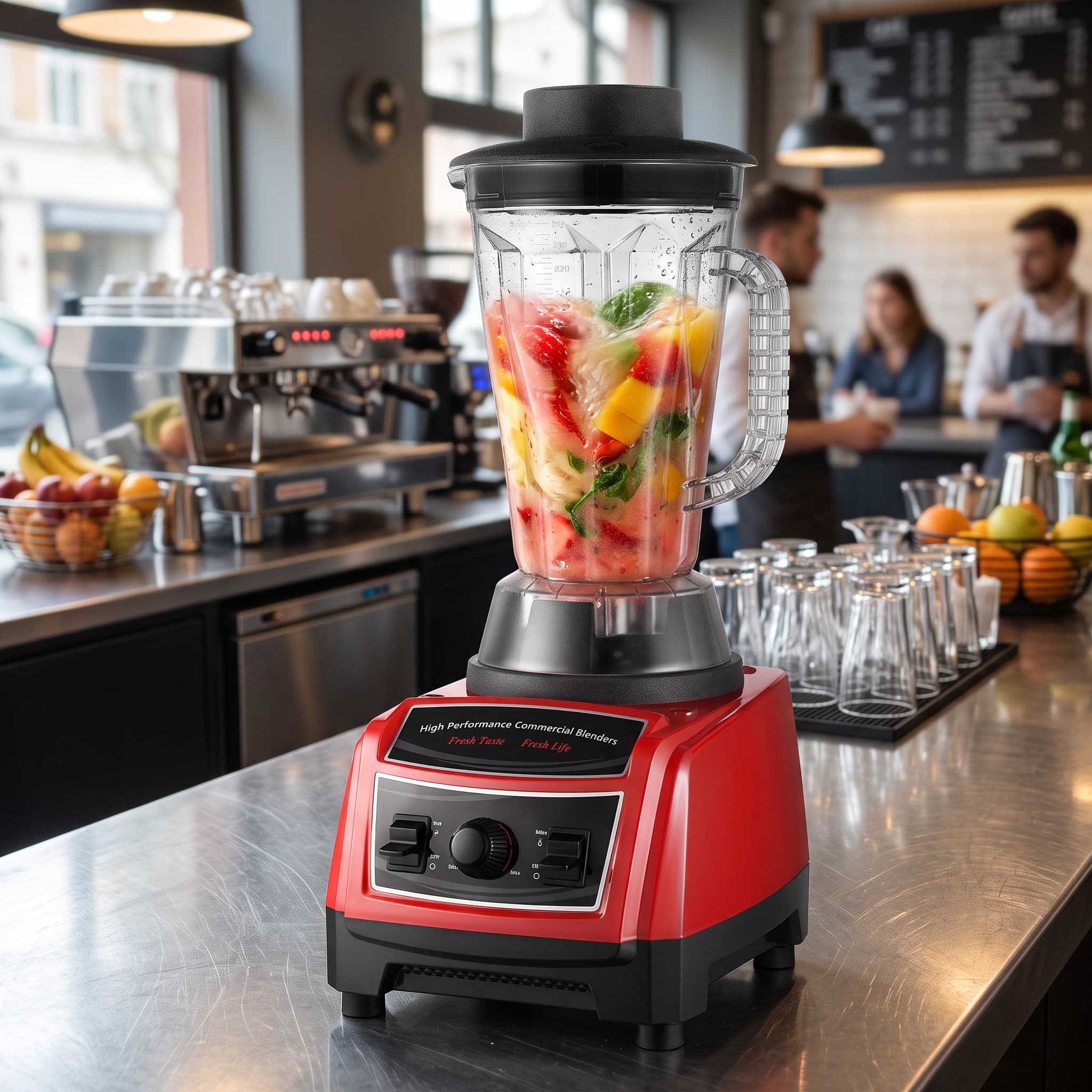 Contender 2.7L Commercial Bar Blender – High-Speed Blending for Bars & Cafés