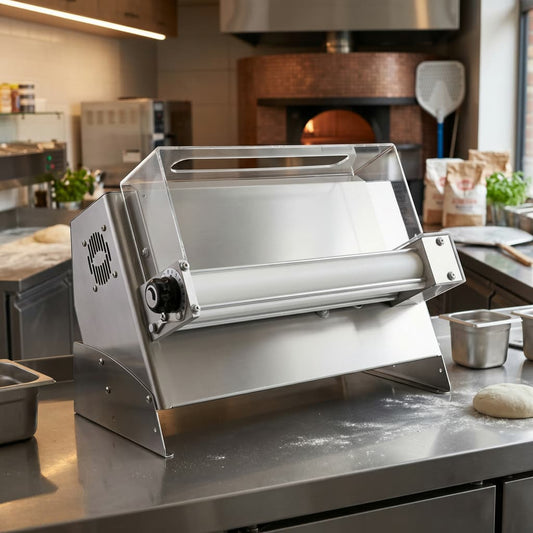 Contender 30cm Single Dough Roller & Pizza Former – 12 Inch Compact Model