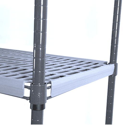 Quattro Grey Cold Room Shelving - Heavy Duty - 4 Tier - 1220mm