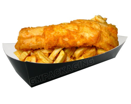 Black Food Trays
