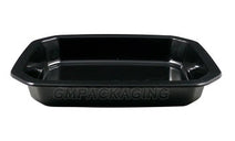 330cc PP Black Food Lidding Tray Case of 1080