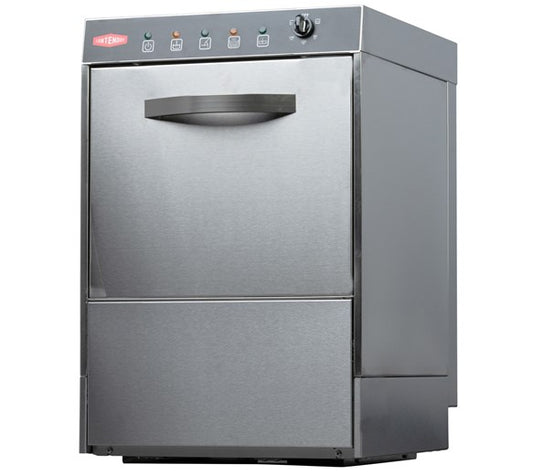 Contender PRO Commercial Glasswasher with Drain Pump, 400mm Basket