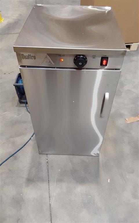 GRADED-Quattro Hot Cupboard Stainless Steel - Single Door - Holds Up To 80 Plates