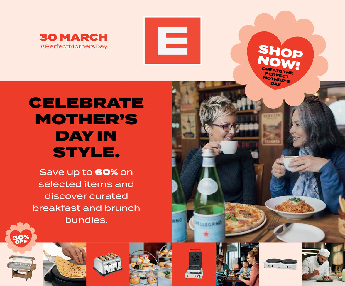 Shop Commercial Catering Equipment for Mother's Day at ECatering
