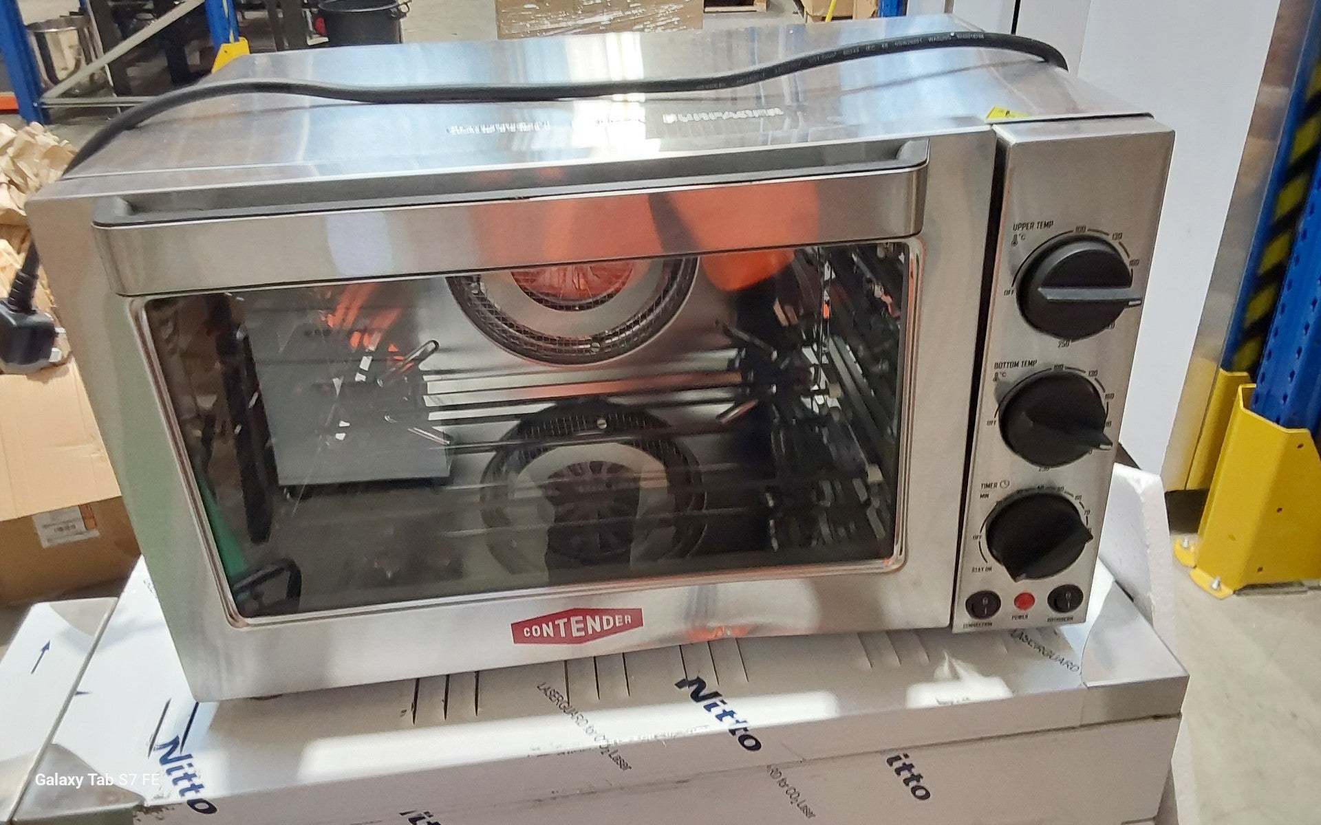 Contender 42L Convection Oven (Rotisserie) – Compact, Versatile Cooking for Busy Kitchens