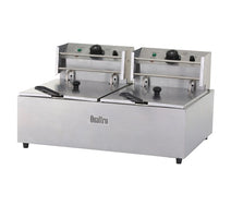 GRADED - Quattro 2 x 9 Litre Twin Tank Commercial Electric Fryer