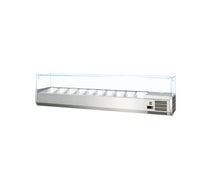 GRADED - Gastroline 2000mm Refrigerated Topping Unit VK200 - VRX2000 10 x 1-4 GN Pans