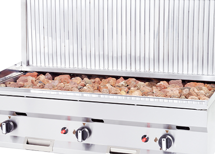 Authentic Smoky Flavour Lavastone Technology