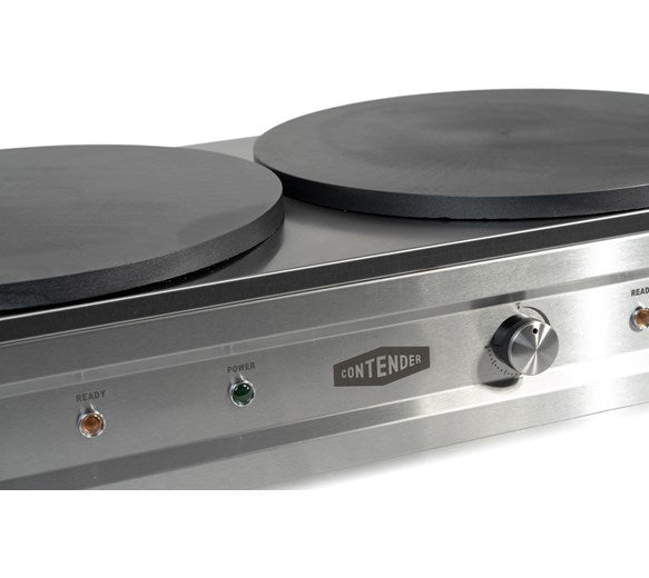 GRADED - Contender Double Electric Crepe Maker