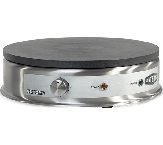 Contender Single Round Electric Crepe Maker