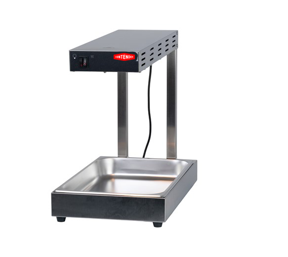 Contender Quartz Lamp Heated Display – 1/1 GN Base for Hot Food Presentation