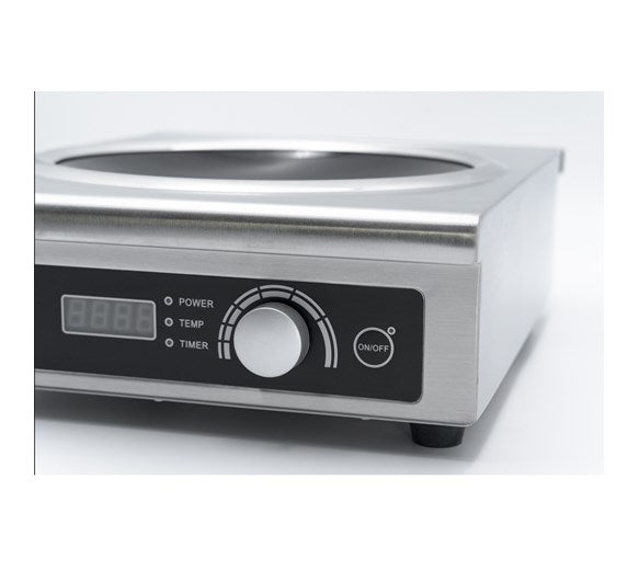 GRADED 1 - Chef King Heavy Duty Induction Wok Hob 3kw Heavy Duty
