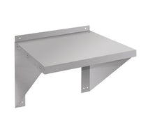 GRADED - Quattro Microwave Oven Wall Shelf Stainless Steel - 530mm Wide