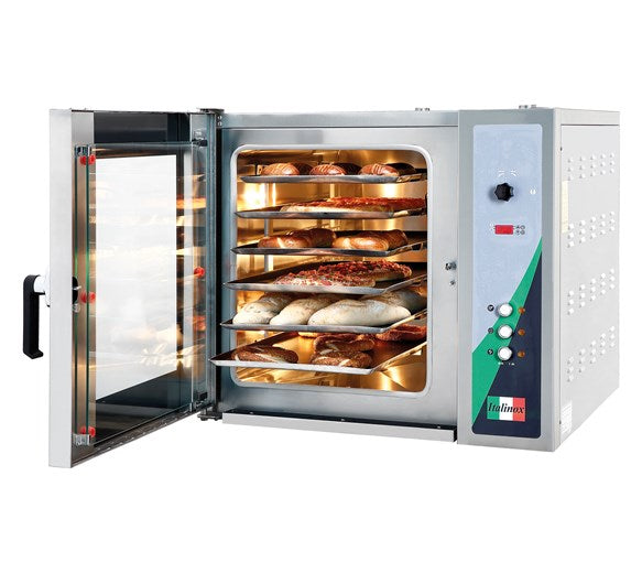 GRADED 1 - Italinox Large 181 Litre 6 Grid Combi Convection Oven with Steam