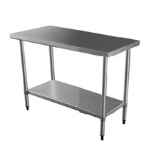 Quattro 900mm Wide Stainless Steel Centre Table