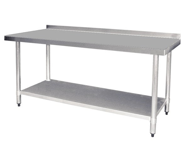 GRADED 1 - Quattro 1800mm Wide Stainless Steel Wall Table