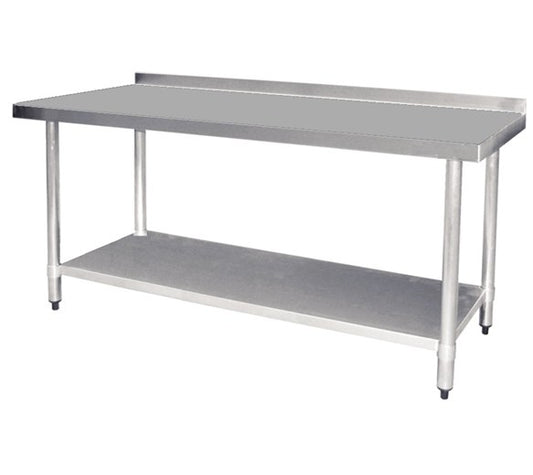 GRADED 1 - Quattro 1800mm Wide Stainless Steel Wall Table