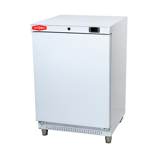 Contender White Undercounter Catering Fridge 130 Litre Capacity